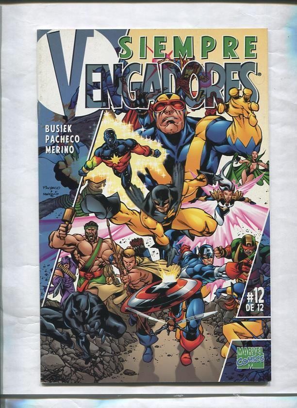 Siempre Vengadores numero 12: Vengadores, reunios (fin de esta coleccion)