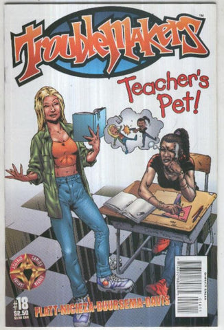 TROUBLEMAKERS, Vol.1 No.18: Simple Lessons (Acclaim 1998)