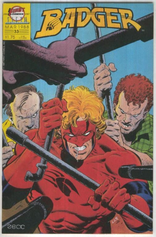 BADGER, Vol.1 No.33: Kid Kang (First Comics 1988)