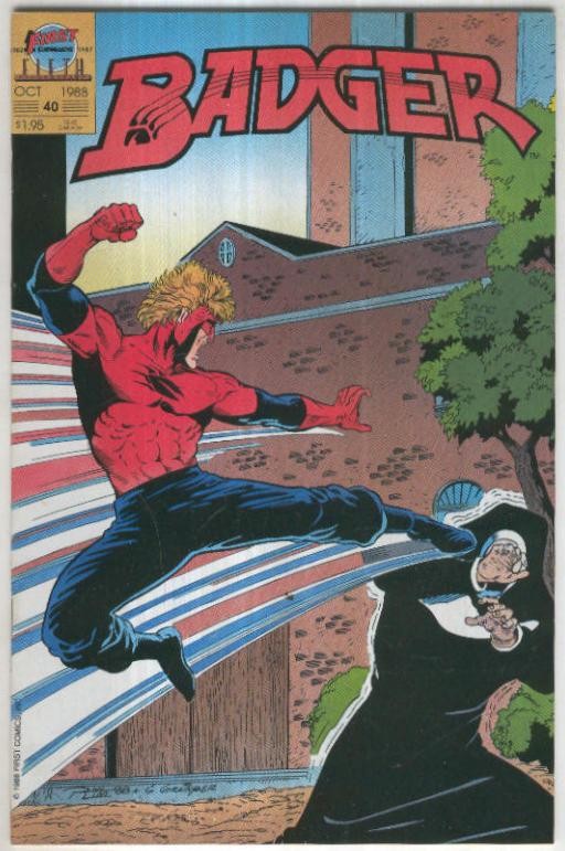 BADGER, Vol.1 No.40: Sister Twister (First Comics 1988)