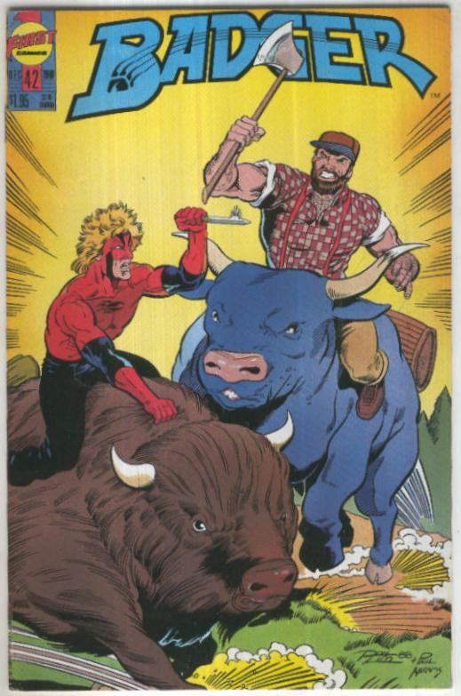 BADGER, Vol.1 No.42: Tall Tale (First Comics 1988)