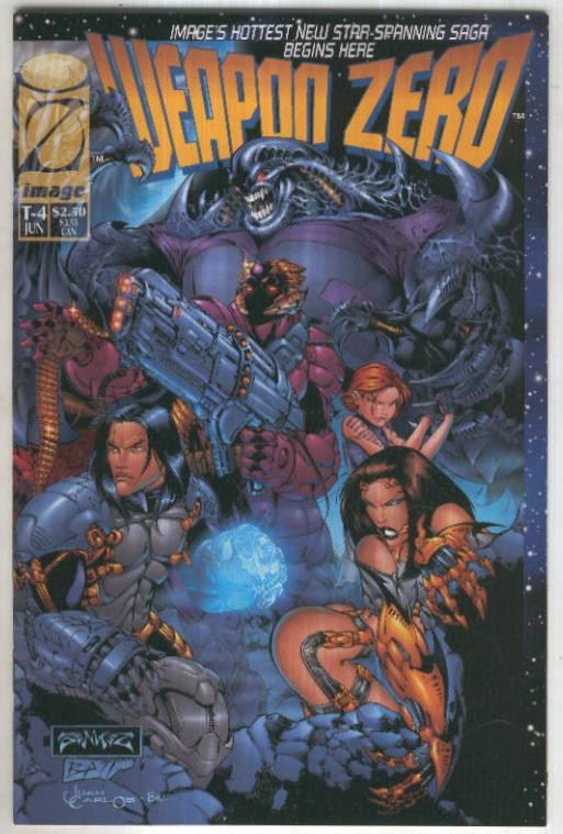 WEAPON ZERO, Vol.1 No.01, T-4: Prologue (Image 1995)