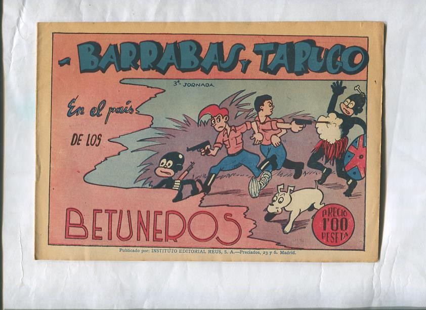Barrabas y Tarugo numero 3: En el pais de los betuneros
