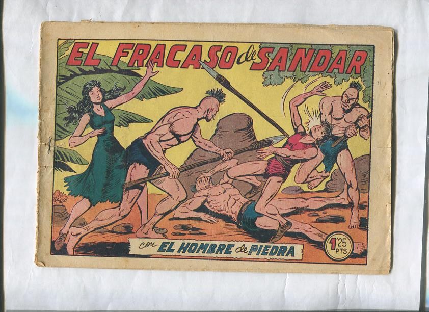 Purk el Hombre de Piedra numero 132: El fracaso de Sandar