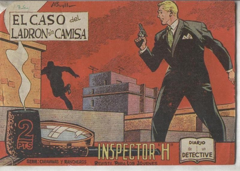 Inspector H numero 09: El caso del ladron sin camisa