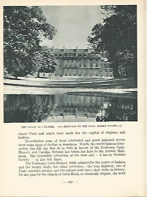 LAMINA 1804: PARIS. Palacio del Eliseo