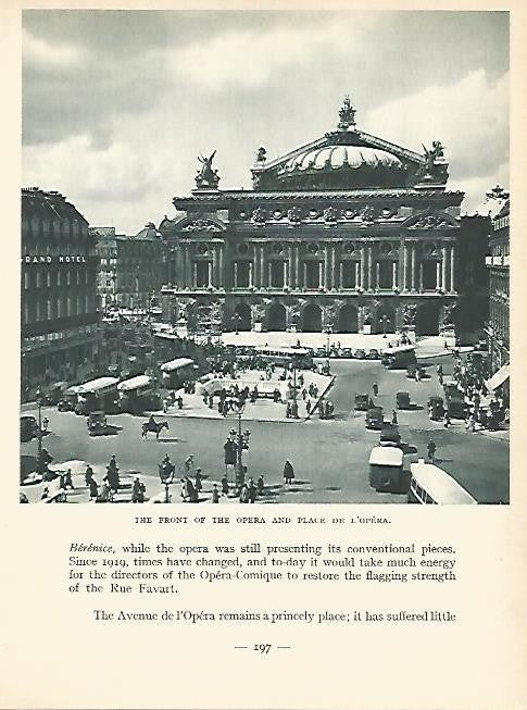  LAMINA 1808: PARIS. Plaza de la Opera