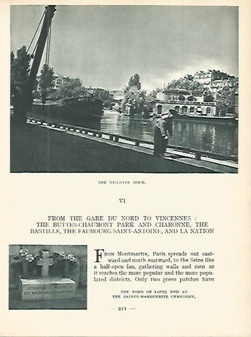 LAMINA 1815: PARIS. Muelle Villette