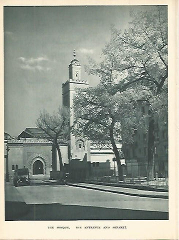 LAMINA 1822: PARIS. La Mezquita