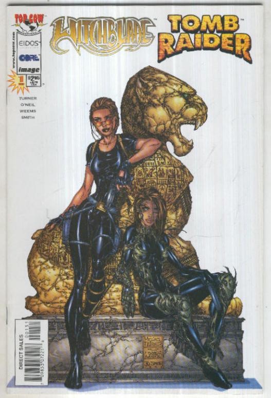 WITCHBLADE AND TOMB RIDER Vol.1: Numero 01 (Image 1998)