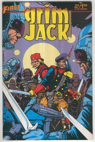 GRIMJACK, Vol.1 No.07: Shadows of doubt (First Comics 1985)