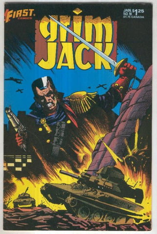 GRIMJACK, Vol.1 No.18: Trade Wars, Inferno (First Comics 1986)