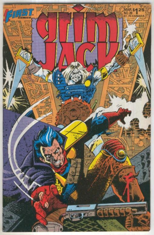 GRIMJACK, Vol.1 No.20: Trade Wars, Holocaust (First Comics 1986)