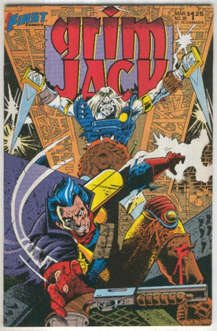 GRIMJACK, Vol.1 No.20: Trade Wars, Holocaust (First Comics 1986)