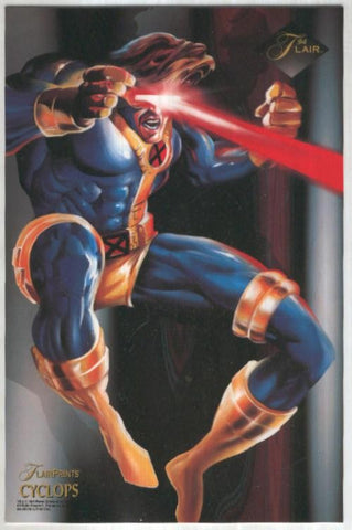 FLAIR MARVEL ANUAL PRINTS 1994: CYCLOPS - Ciclope (Fleer Corporation 1994)