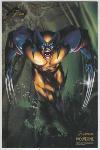 FLAIR MARVEL ANUAL PRINTS 1994: WOLVERINE - Lobezno (Fleer Corporation 1994)