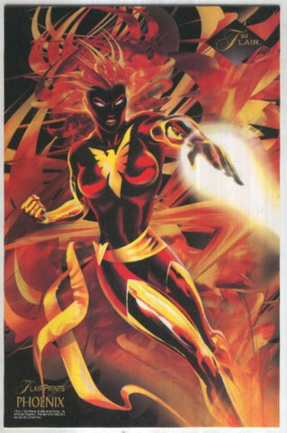 FLAIR MARVEL ANUAL PRINTS 1994: PHOENIX - Fenix (Fleer Corporation 1994)