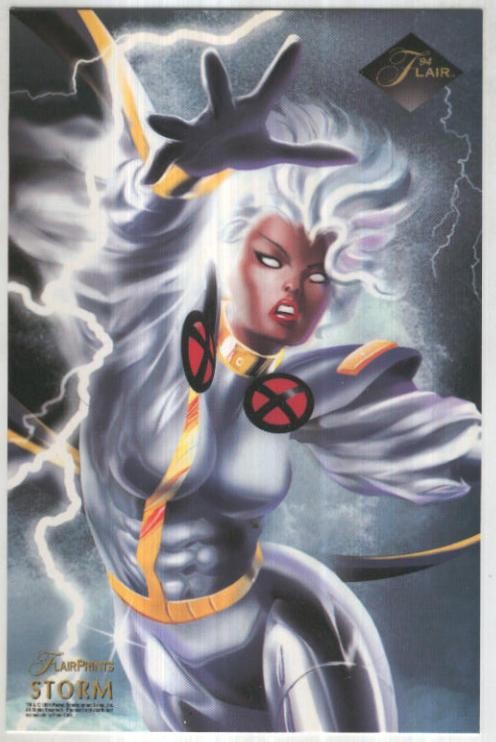 FLAIR MARVEL ANUAL PRINTS 1994: STORM - Tormenta (Fleer Corporation 1994)