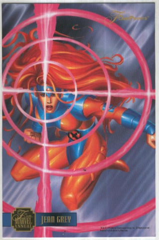 FLAIR MARVEL ANUAL PRINTS 1995: JEAN GREY (Fleer Corporation 1995)