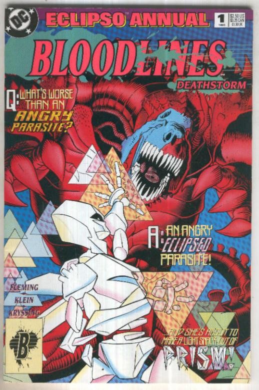 ECLIPSO ANNUAL 1993 Vol.1 No.01: Bloodlines Deathstorm (DC 1993)