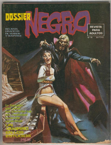 Dossier Negro numero 078 (numerado 1 en primera pagina interior)