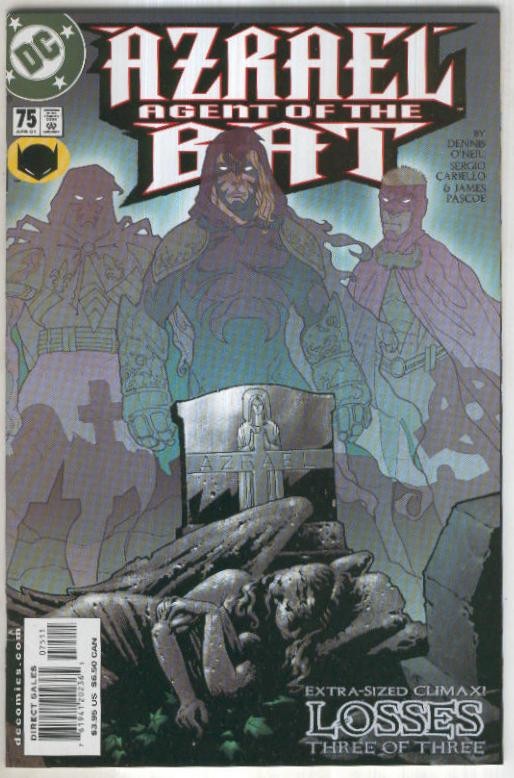 AZRAEL: AGENT OF THE BAT Vol.1 No.75: Fallen Angel (DC 2001)
