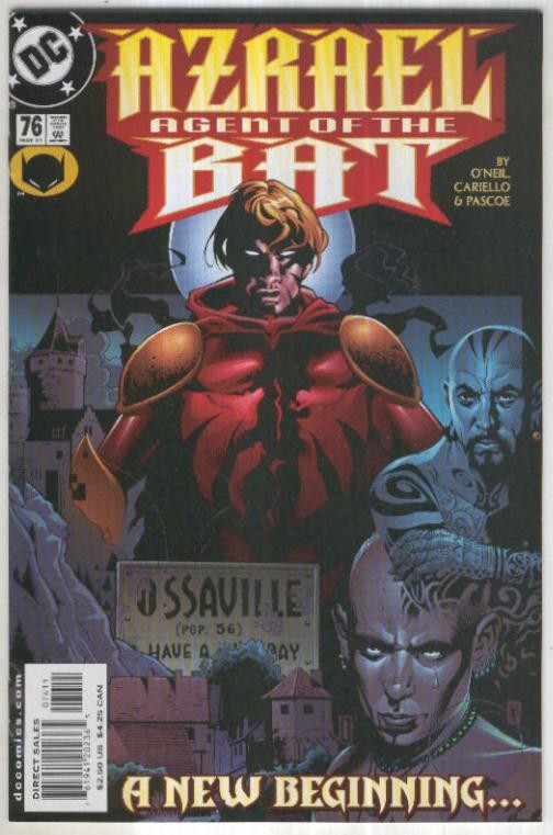 AZRAEL: AGENT OF THE BAT Vol.1 No.76: There Shall Be a Beginning (DC 2001)