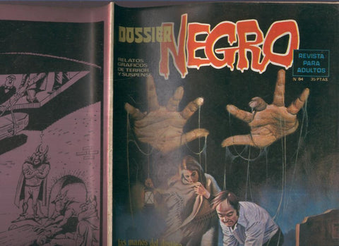 Dossier Negro numero 084 (numerado 2 en trasera)