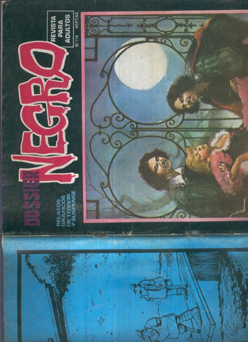 Dossier Negro numero 114 (numerado 2 en trasera)