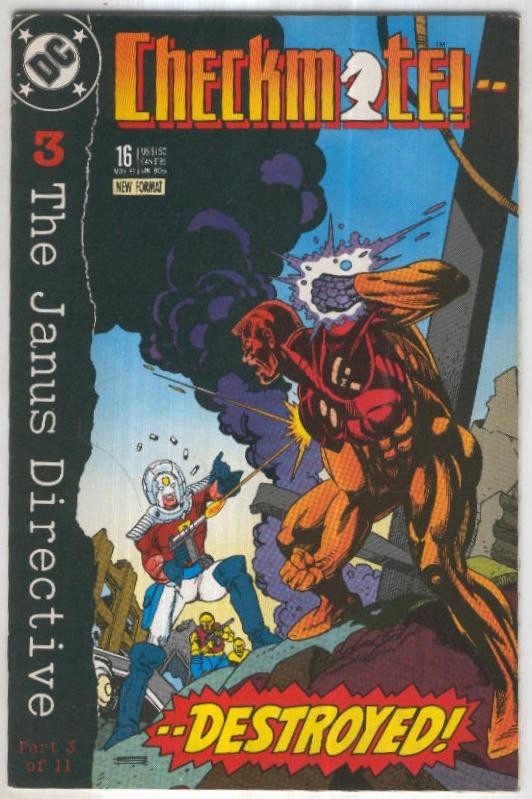 CHECKMATE Vol.1 No.16: The Janus Detective 3 (DC 1989)