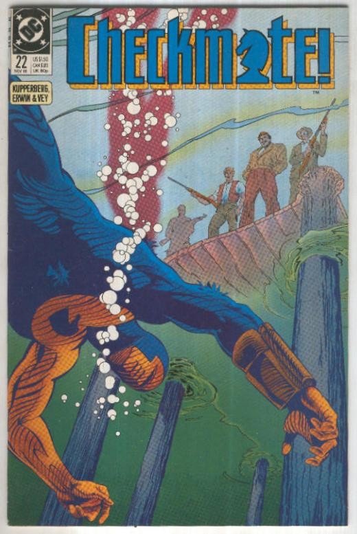 CHECKMATE Vol.1 No.22: One Wet and Wild Knight 2 (DC 1989)