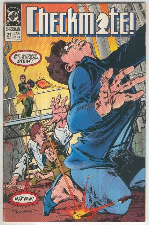CHECKMATE Vol.1 No.27: Kidnapped (DC 1990)