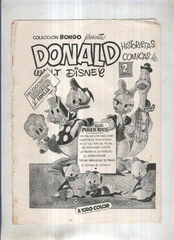Dumbo cubierta trasera propaganda de la revista