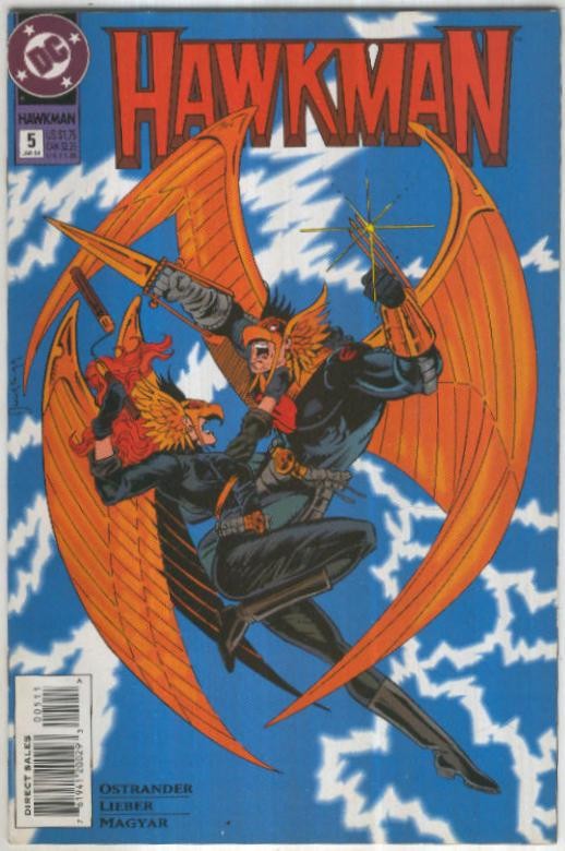 HAWKMAN, Vol.3 No.05: A Rage of Hawks (DC 1994)