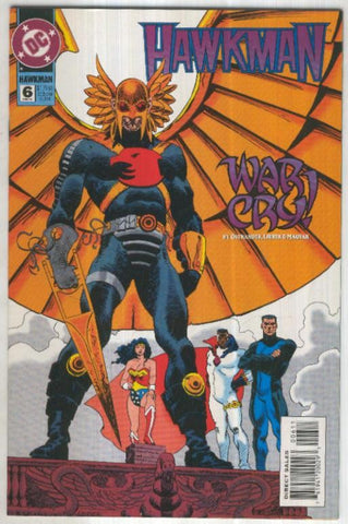 HAWKMAN, Vol.3 No.06: War Cry (DC 1994)
