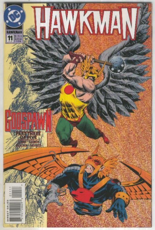 HAWKMAN, Vol.3 No.11: Godspawn 3 (DC 1994)