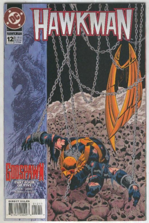 HAWKMAN, Vol.3 No.12: Godspawn 4 (DC 1994)