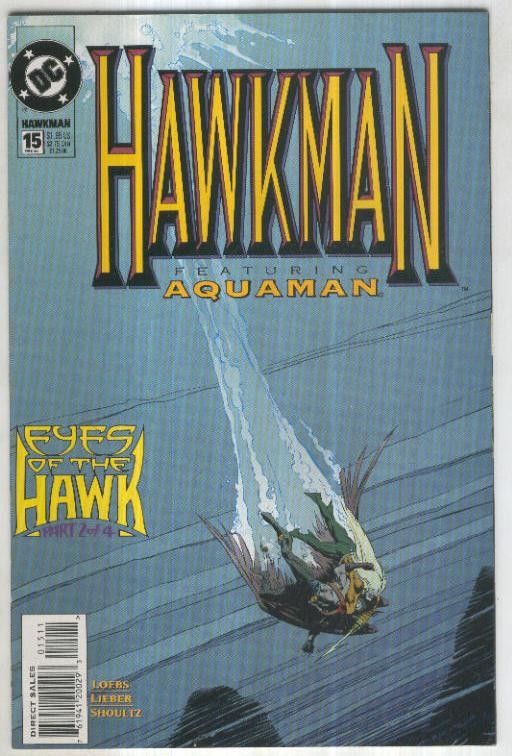 HAWKMAN, Vol.3 No.15: Eyes of Hawk, 2 (DC 1994)