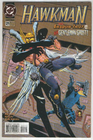 HAWKMAN, Vol.3 No.21: Party Lines (DC 1995)