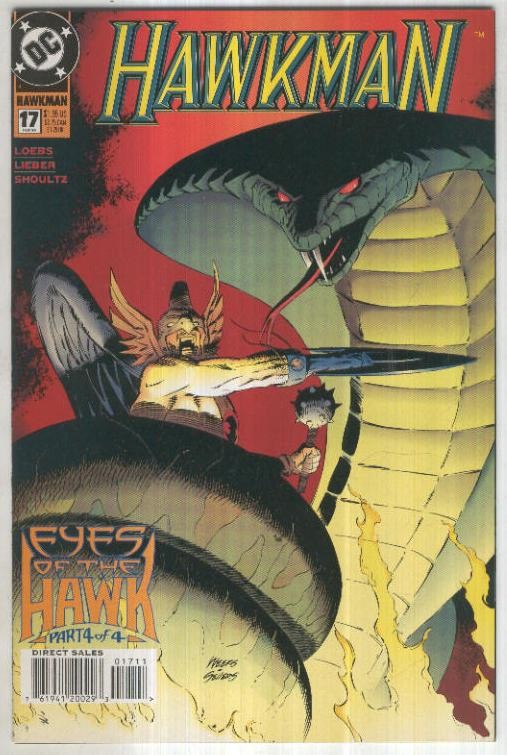 HAWKMAN, Vol.3 No.17: Eyes of Hawk, Conclusion (DC 1995)