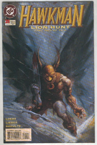 HAWKMAN, Vol.3 No.25: Hunting the Lion 2 (DC 1995)