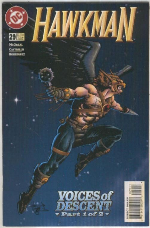 HAWKMAN, Vol.3 No.29: Voices of Descent 1 (DC 1996)