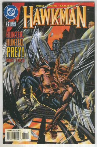 HAWKMAN, Vol.3 No.31: Hunter, Hunted, Prey 1 (DC 1996)