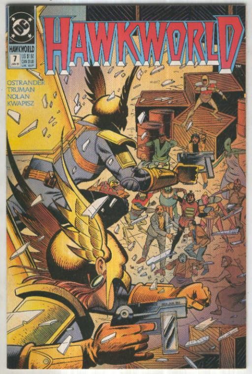 HAWKWORLD, Vol.3 No.07: Birds of Prey (DC 1991)