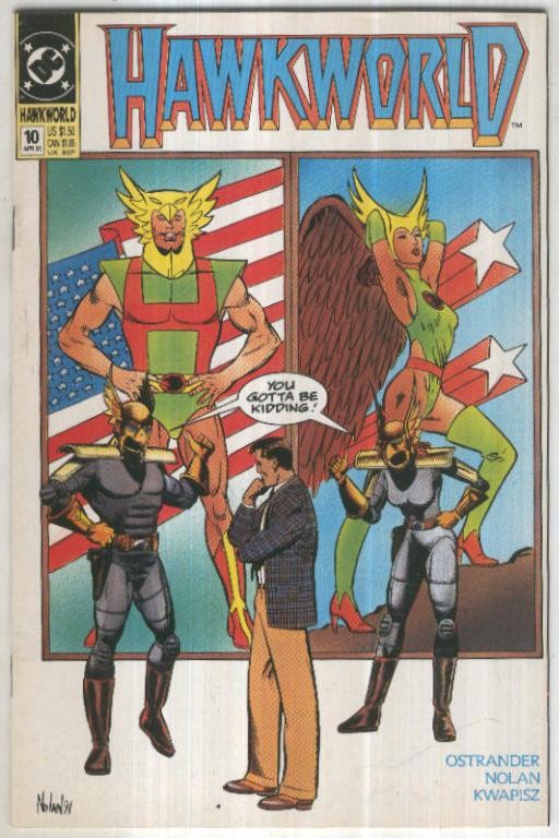 HAWKWORLD, Vol.3 No.10: Images (DC 1991)