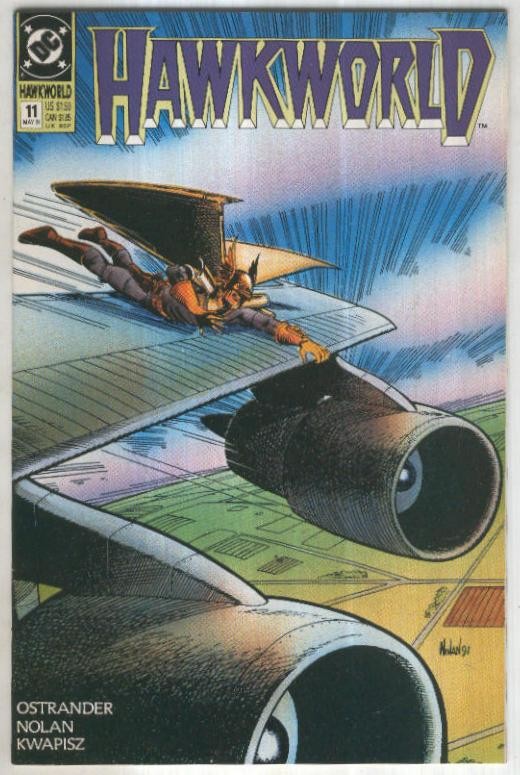 HAWKWORLD, Vol.3 No.11: Eight Milles High (DC 1991)