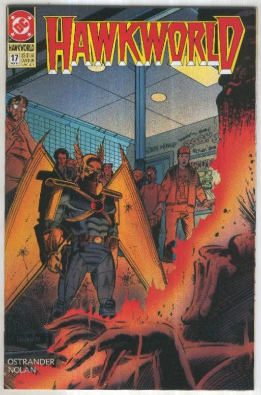 HAWKWORLD, Vol.3 No.17: The Evil Men Do (DC 1991)