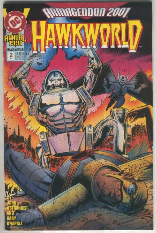 HAWKWORLD ANNUAL 1991, Vol.3: Numero 02 (DC 1991)