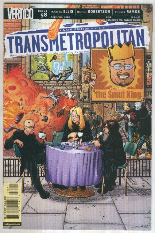 TRANSMETROPOLITAN, Vo.1 No.58: Straight to Hell (DC-Vertigo 2002)