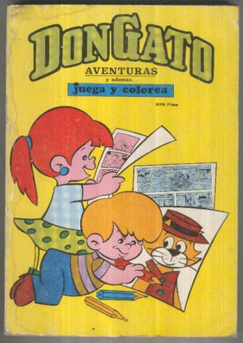Don Gato extra numero 1: comic + juega y colorea